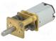 Motor  DC  s prevodovkou  LP  6VDC  360mA  Os  zárez D  13ot./min