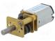 Motor  DC  s prevodovkou  Medium Power  6VDC  670mA  Os  zárez D
