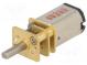 Motor  DC  s prevodovkou  HPCB  6VDC  1,5A  Os  zárez D  max.8,82mNm