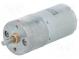 Motor  DC  s prevodovkou  LP  12VDC  1,1A  Os  zárez D  110ot./min