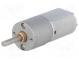 Motor  DC  s prevodovkou  POLOLU 20D  6VDC  3,2A  Os  zárez D