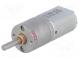 Motor  DC  s prevodovkou  POLOLU 20D  6VDC  3,2A  Os  zárez D