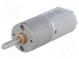 Motor  DC  s prevodovkou  POLOLU 20D  6VDC  3,2A  Os  zárez D