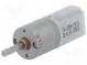 Motor  DC  s prevodovkou  6VDC  2,9A  Os  zárez D  46ot./min  Os  4mm