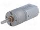 Motor  DC  s prevodovkou  6VDC  2,9A  Os  zárez D  37ot./min  Os  4mm