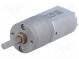 Motor  DC  s prevodovkou  6VDC  2,9A  Os  zárez D  30ot./min  Os  4mm