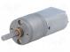 Motor  DC  s prevodovkou  6VDC  2,9A  Os  zárez D  46ot./min  Os  4mm