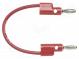 Merací kábel  60VDC  30VAC  15A  Dĺž  0,102m  červený  B