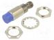 Senzor  indukčný  0÷14mm  10÷30VDC  M18  Pripojenie  konektor M12