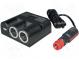 Automobilový napájací zdroj  3A  Nap.napätie  12÷24VDC  5V/3A