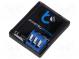 Bezdrôtový stmievač  IP20  12÷24VDC  prilepený,v puzdre  2,4GHz