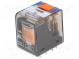 Relé  elektromagnetické  DPDT  Ucievky 24VDC  12A/250VAC  Rad  PT