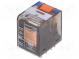 Relé  elektromagnetické  DPDT  Ucievky 24VDC  12A/250VAC  Rad  PT