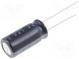 Kondenzátor  elektrolytický  THT  10uF  400VDC  Ø10x20mm  ±20%