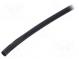 Elektroizolačná trubica  Mat  PVC  čierna  -20÷125°C  Øvnút  3mm