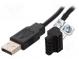 Adaptér  Výv  konektor 5pin  Vst  USB A vidlica  1,8m