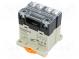 Relé  elektromagnetické  DPST-NO  Ucievky 380VAC  25A  120g  2,5VA