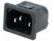 Konektor  napájacie AC  zásuvka  vidlica  10A  250VAC  IEC 60320