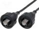 Patch cord  5m  Buccaneer Ethernet  PIN  8  pozlátený  1,5A  IP68