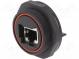 Zásuvka  RJ45  Buccaneer Ethernet  PIN  8  pozlátený  1,5A  IP68