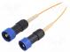 Konektor  optické  patchcord  PIN  1  simplex multimódový (MM)