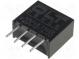 Prevodník  DC/DC  1W  Uvst 10,8÷13,2V  15VDC  SIL4  7x11,7x10mm