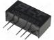 Prevodník  DC/DC  2W  Uvst 4,5÷5,5V  Uvýst 15VDC  Uvýst2 -15VDC
