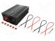 QOLTEC 51935 Menič  DC/AC  2kW  Uvýst  230VAC  12VDC  Výv  zásuvky AC 230V,USB