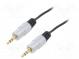 Kábel  Jack 3,5mm vidlica,RCA vidlica x2  2m  Povrch  pozlátený
