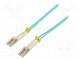 Optický kábel patchcord  OM3  LC/UPC,z oboch strán  1m  LSZH