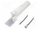 Anténa  biela  N,SMA  50W  50Ω  f  600÷2700MHz  3m  30dBi  -45÷80°C