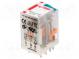 Relé  elektromagnetické  DPDT  Ucievky 12VDC  12A/250VAC  24A