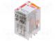 Relé  elektromagnetické  DPDT  Ucievky 120VAC  12A/250VAC  24A