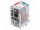 Relé  elektromagnetické  4PDT  Ucievky 48VDC  6A/250VAC  6A/24VDC