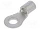 Káblové oko  M4  2,63÷6,64mm2  krimpovacie  na kábel  neizolovaná