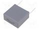 Kondenzátor  polyesterový  100uF  63VAC  100VDC  Raster  37,5mm
