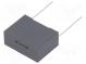 Kondenzátor  polyesterový  3,3uF  160VAC  250VDC  Raster  22,5mm