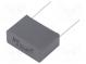 Kondenzátor  polyesterový  10uF  160VAC  250VDC  Raster  27,5mm