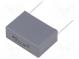 Kondenzátor  polyesterový  22uF  160VAC  250VDC  Raster  37,5mm