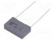 Kondenzátor  polyesterový  100nF  200VAC  400VDC  Raster  15mm
