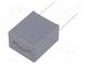 Kondenzátor  polypropylénový  4,7uF  27,5mm  ±5%  32x22x37mm