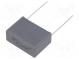 Kondenzátor  polypropylénový  1uF  27,5mm  ±5%  32x13x22mm  630VDC