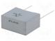 Kondenzátor  polypropylénový  1uF  27,5mm  ±10%  32x13x22mm