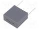 Kondenzátor  polypropylénový  4,7uF  37,5mm  ±5%  41,5x20x40mm