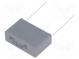 Kondenzátor  polypropylénový  100nF  27,5mm  ±5%  32x11x20mm