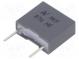 Kondenzátor  polypropylénový  10nF  7,5mm  ±5%  10x4x9mm  1,7kV/μs