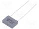 Kondenzátor  polypropylénový  22nF  10mm  ±5%  13x4x9mm  -55÷105°C