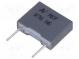 Kondenzátor  polypropylénový  1nF  7,5mm  ±5%  10x3x8mm  -55÷105°C