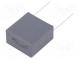 Kondenzátor  polypropylénový  1uF  27,5mm  ±5%  32x18x33mm  630VDC