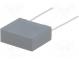 Kondenzátor  polypropylénový  470pF  7,5mm  ±5%  10x3x8mm  1000VDC